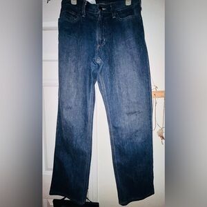 Carhartt Men's Dark Blue Straight Jeans